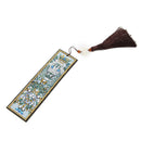 DIY Special Shaped Diamond Painting Leather Tassel Bookmark Creative Crafts