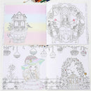 Adults Stress Relief Relaxation Coloring Book Children Girls Kids Drawing Books