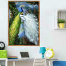 5D DIY Full Drill Diamond Painting Novelty Peafowl Cross Stitch Embroidery