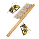 Wood Honey Brush Wasp bee Sweep Two Rows Of Horse Tail Hair Beekeeping  N Jf Gw