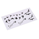 10 Sheets Flying Birds Temporary Tattoo Stickers Waterproof Body Art Decor