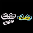 1set Metal Cutting Dies Stencil Craft Embossing Scrapbooking bow-tie DIY LJ