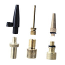 Bike Car Copper Valve Adapter, Tire Valve Converter, Inflator Pump Needle