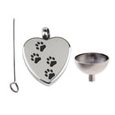 Crystal Cremation Urn Necklace Ashes Holder Jewellery Love Heart Memorial