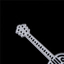 Guitar Metal Cutting Dies Stencils for Scrapbooking DIY Cards Making Decor ME