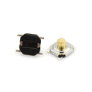20x 4x4x3mm Micro Waterproof Copper Tactile Tact Touch Push Button Switch S Hn