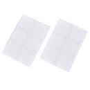 60pcs Eyelash Glue Holder Pallet Paper Eyelash Extension Glue Pads Stick%!