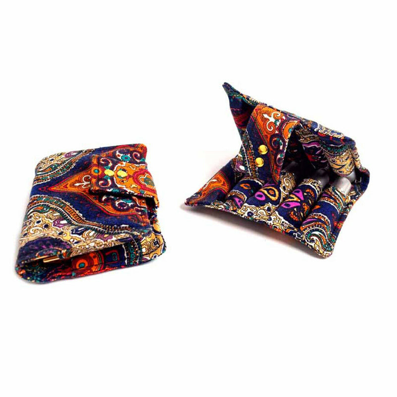 10ml 6 Roller Essential Oil Diffuser Carrying Case Tote Aromatherapy Canvas Bag-