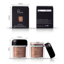 Pudaier Glitter Eyeshadow Powder Pigments Eye Shadow Easy to Wear Waterproo F3C9