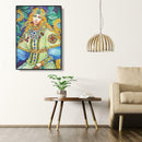 5D DIY Special Shaped Diamond Painting Beauty Cross Stitch Mosaic Craft Kit