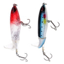 Whopper Popper Fishing Lure Topwater Artificial Fishing Hard Bait Red