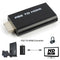 ABS PS2 to HDMI Video Converter Composite AV to HDMI PlayStation 2 HD Adapter