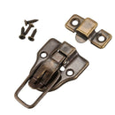 Boxes Duckbilled Metal Toggle Latch Catch Hasp Bronze Tone 4PCS