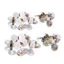 20 Sets Magnetic Snaps Bag Purse Buckle Clothes DIY Needlework Sew On Button