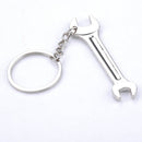 Trendy Metal Stainless Steel Wrench Key Chain Ring Spanner Keyring Keychain 3CAU