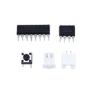 Electronic Dice Kits Suite LED Circuit Kits Stable 4.5-5V Red LED Lights Ga V4Y6