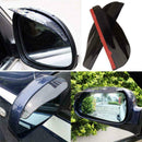 Car Accessories Rear View Side Mirror Visor Sun Rain Guard Protector Black/ K1U9