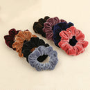 40pcs Hair Scrunchies Velvet Scrunchy Bands Elastic Ponytail Band For Women Girl