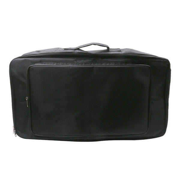 Durable Guitar Effect Pedal Storage Bag Handbag, Dual Zipper Design, with a