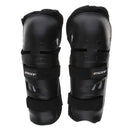 4 Pcs Elbow Knee Shin Armor Gear Guard Pad Protector Riding Motorcycle  Black