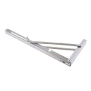 304 stainless steel Folding Shelf Bench Table Bracket for Marine Boat RV 16"