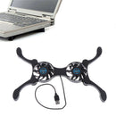 Portable Collapsible Heat Dissipation Laptop Radiator Notebook USB Fan CoolY Nw