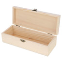 25x9.5x6.5cm Wooden Jewelry Necklace Ring Chest Box Case Tea Bead Earring