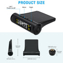 Auto Tyre Pressure Temperature Monitoring Alarm System with 4 External Sensor