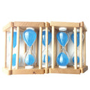 2Pcs 9cm 90 Seconds Hourglass Sandglass Sand Timers Kitchen Clock Home Decor