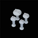 4pcs Rectangle Plastic Cookie Cutter Fondant Cutter Mold Cake Decorating ToolXP