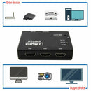 3 x 1 HDMI Switch 4k Splitter Switch Switcher Hub IR Remote 1080p For HD BCG