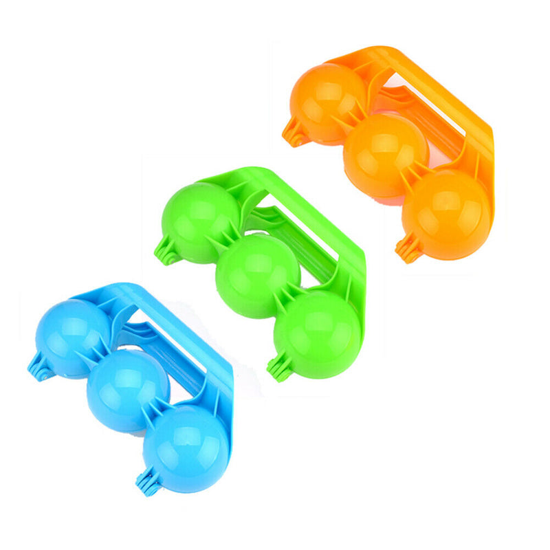 Winter Snowball Maker Clip Sand Mold Kids Snowball Fight Toys Color Random