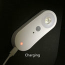 Magnetic Base LED Sensor Night Light 3 Modes USB Rechargeable Wall Lamp
