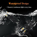 2PCS 3030 Switchback LED Bulb 3157 White Amber Dual Color Turn Signal Light