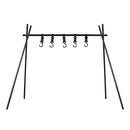 Aluminum Hanging Rack Outdoor Camping Picnic BBQ Triangle Cookware Shelf