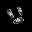 150PRS Silicone Nose Pads Holders Eyeglass Glasses Spectacles Frame Repair