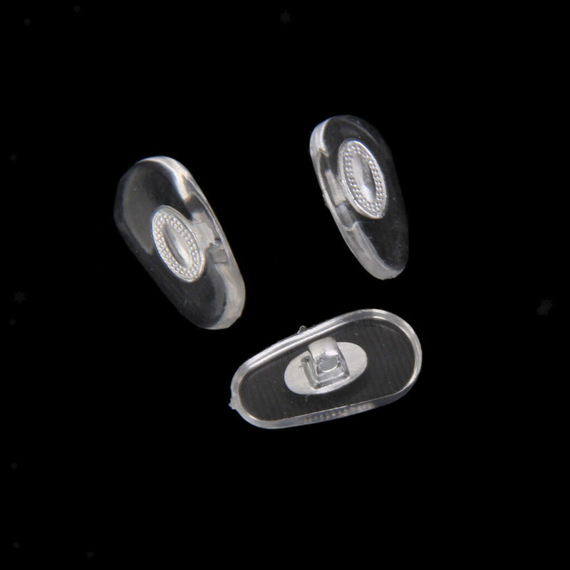 150PRS Silicone Nose Pads Holders Eyeglass Glasses Spectacles Frame Repair