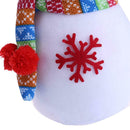 Christmas Foam Snowman Ornament Rainbow Hat Festival Decoration(27x14cm)