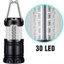 Camping Lantern Portable Collapsible 30LED Hiking Night Light Z3E4 Flashlig B6Z6