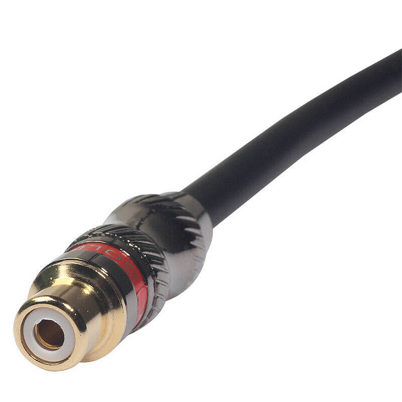 3 Pin Xlr Plug Male to Rca Female Audio Composite Extension Adapter Cable f