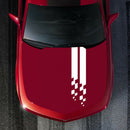 1 Pair Car Hood Cover Decorative Stickers Auto Racing Sports Art Styling Decals