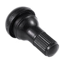 10 pcs. Black TR412 Rubber Valve Tire Valve Tire valve cap for ATV car moto E9S7