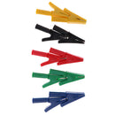Easy Install 10 Pieces Car Battery Test Lead 30A Crocodile Clamps 4mm Socket