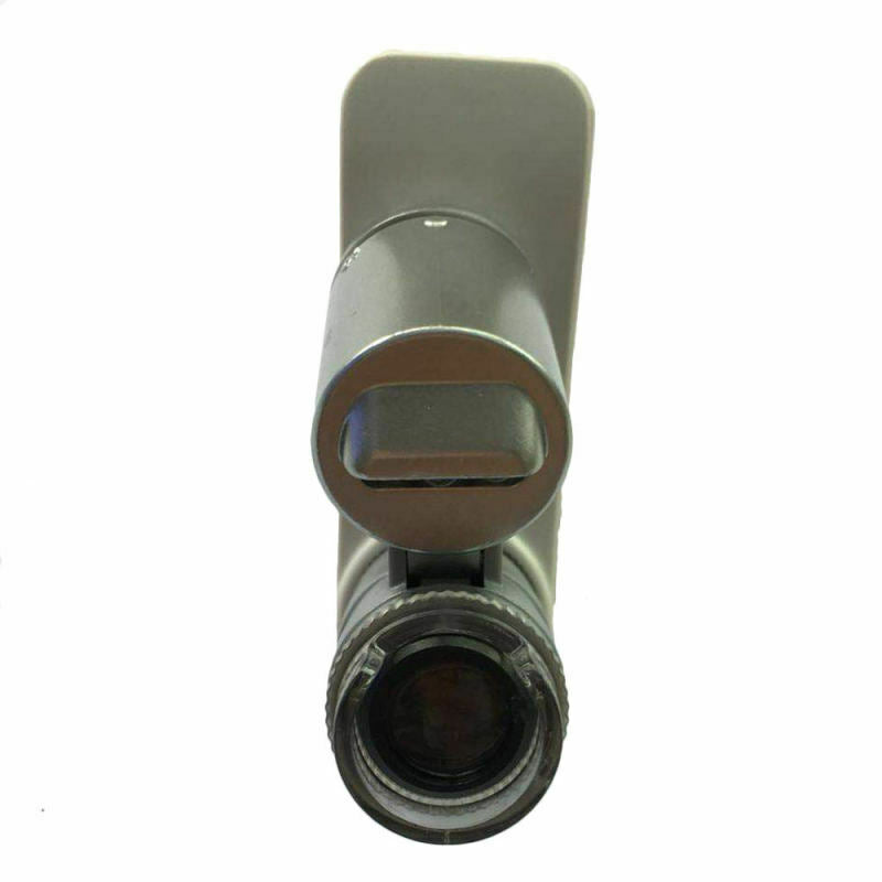 Universal Optical 60X Zoom LED Camera Microscope Magnifier Lens For Cell Phone