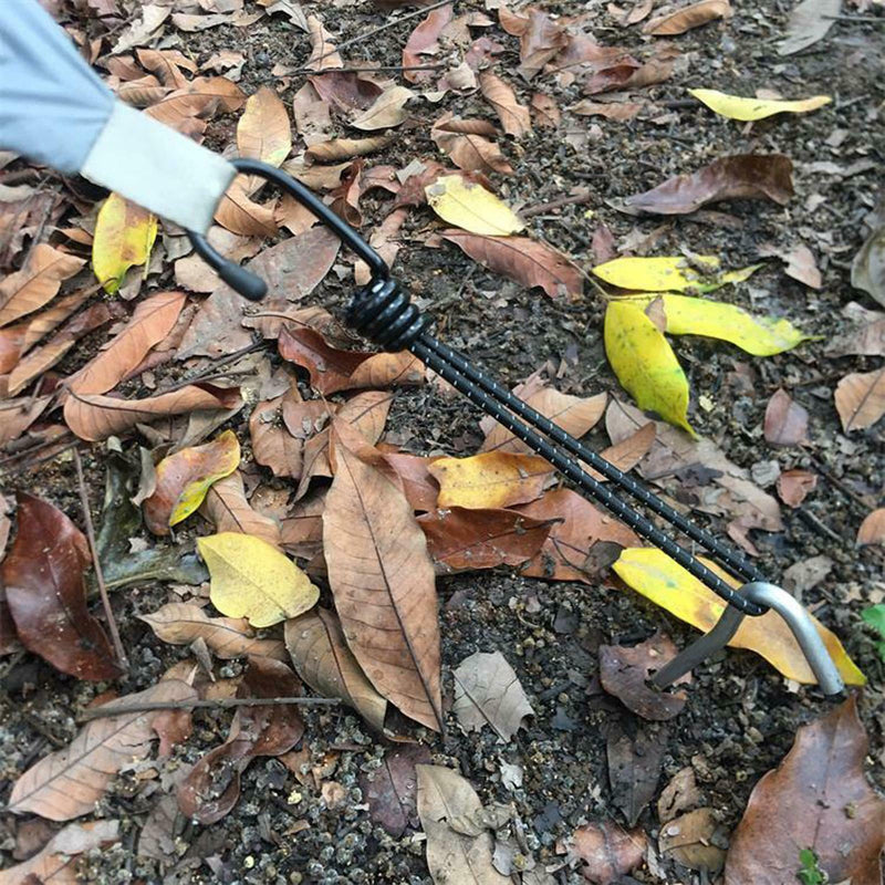 4pcs/Set Elastic Bungee Hook Ties Expander Hooks for Tarpaulins Pavilions Tents