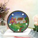 Full Drill Landscape 5D Diamond Painting Embroidery Cross Stitch Kit LED Light