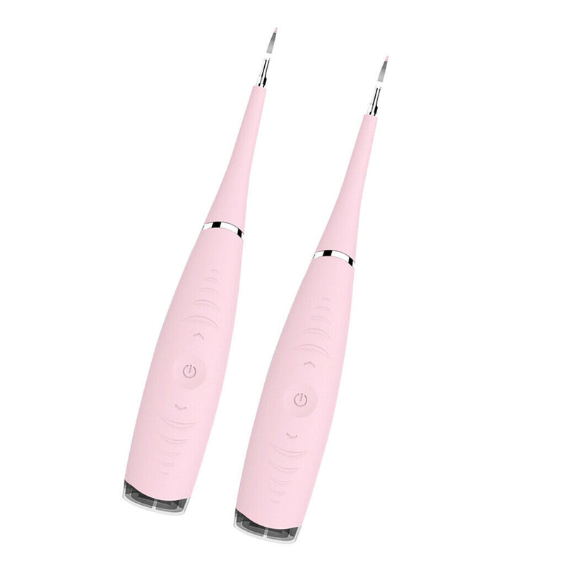2Pcs Ultrasonic Scaler Handpiece Teeth Whitening Plaque Stains Remover Tools