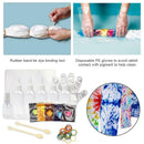 Tie Dye Kit Non-toxic Fabric Clothing Graffiti Pigment DIY Craft Tools Party