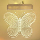 Butterfly LED Fairy String Light Hanging Wall Lamp Wedding Party Home Decor