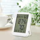 Digital LCD Touch Screen Thermometer Hygrometer Humidity Meter Weather Station